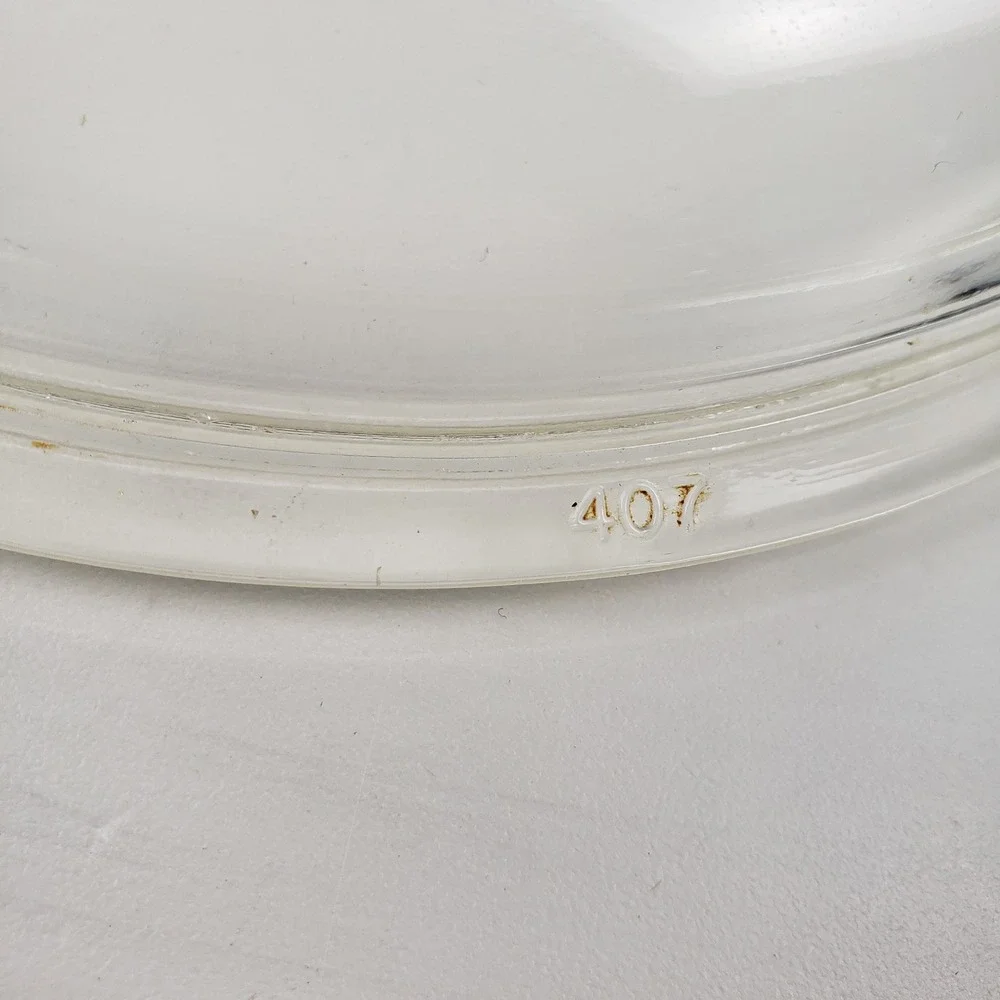 Pyrex vintage clear